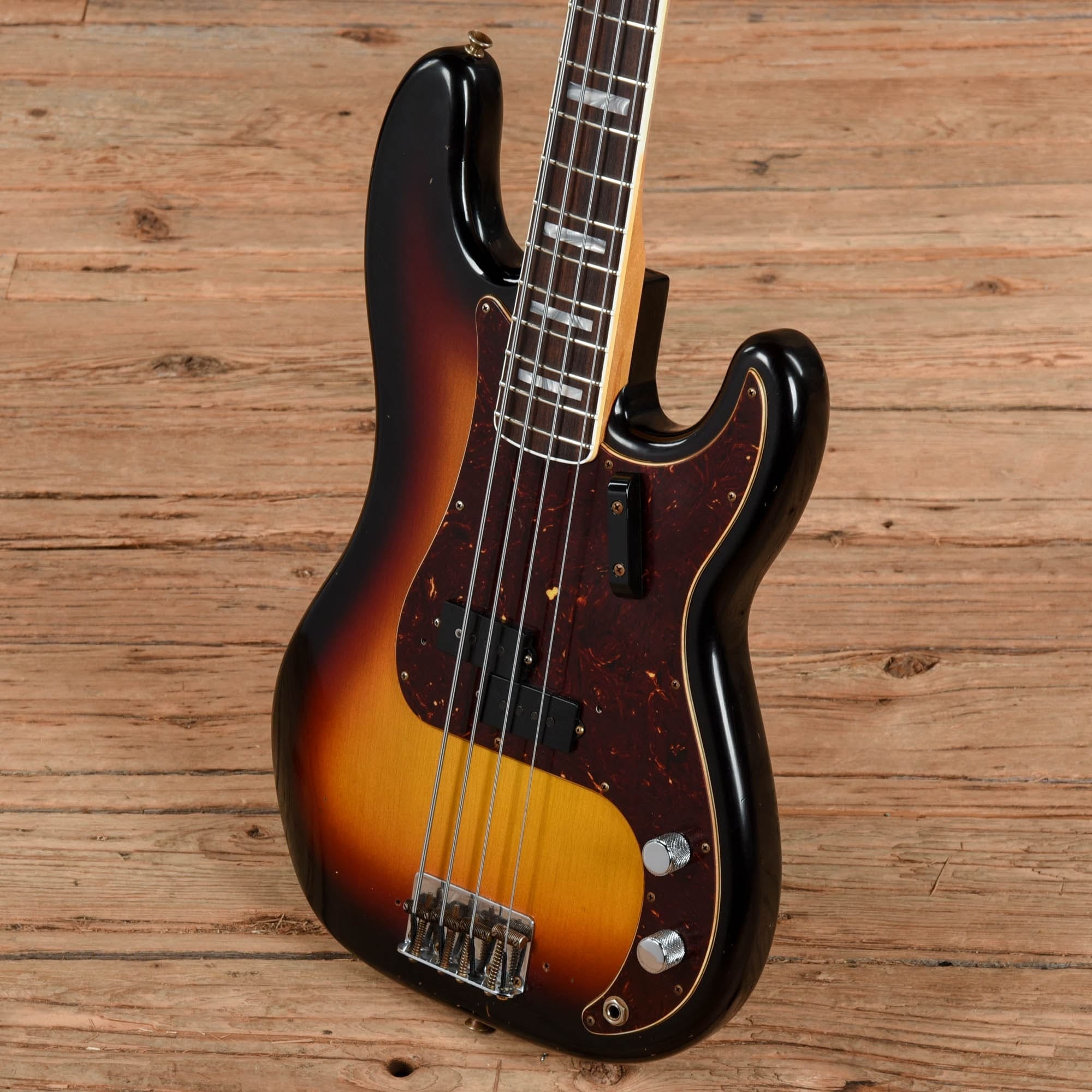 Fender Custom Shop Limited Edition PJ Bass Journeyman Relic Sunburst 2021 Bass Guitars / 4-String