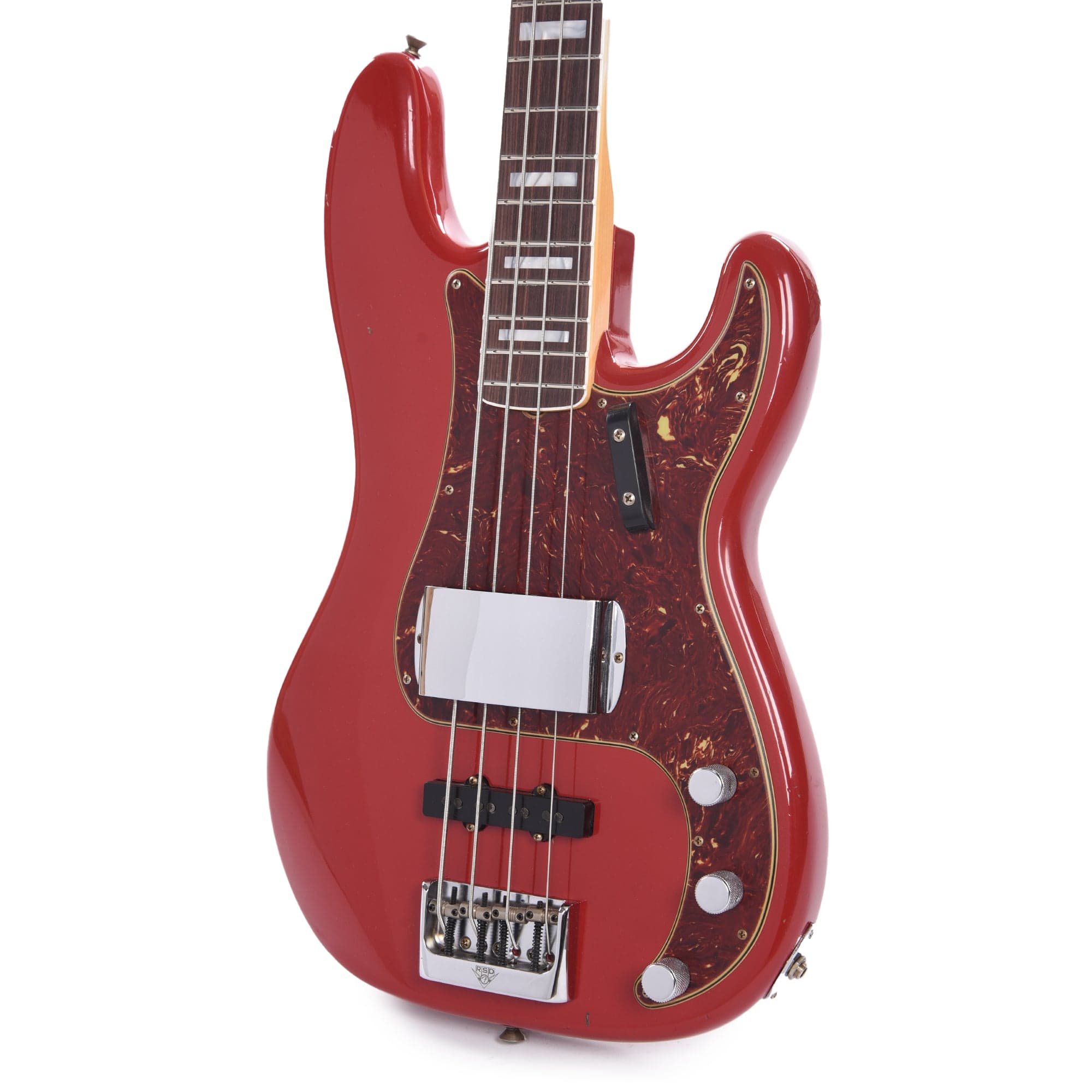 Fender Custom Shop Limited Edition Precision Bass Special Journeyman Relic Aged Dakota Red Bass Guitars / 4-String