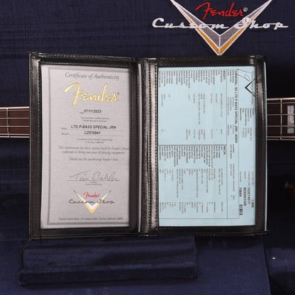 Fender Custom Shop Limited Edition Precision Bass Special Journeyman Relic Aged Dakota Red Bass Guitars / 4-String