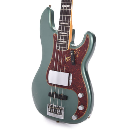 Fender Custom Shop Limited Edition Precision Bass Special Journeyman Relic Aged Sherwood Green Metallic Bass Guitars / 4-String