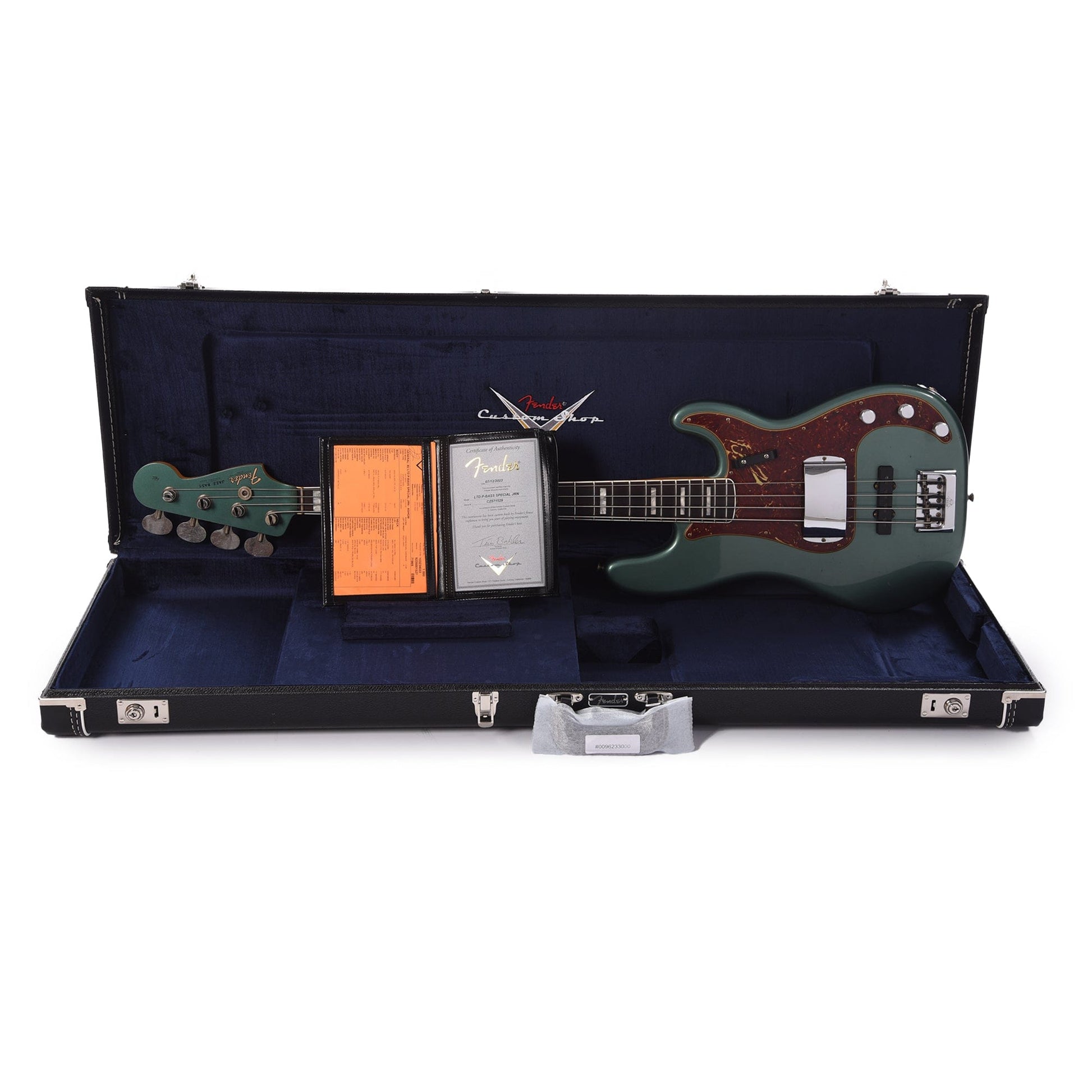 Fender Custom Shop Limited Edition Precision Bass Special Journeyman Relic Aged Sherwood Green Metallic Bass Guitars / 4-String