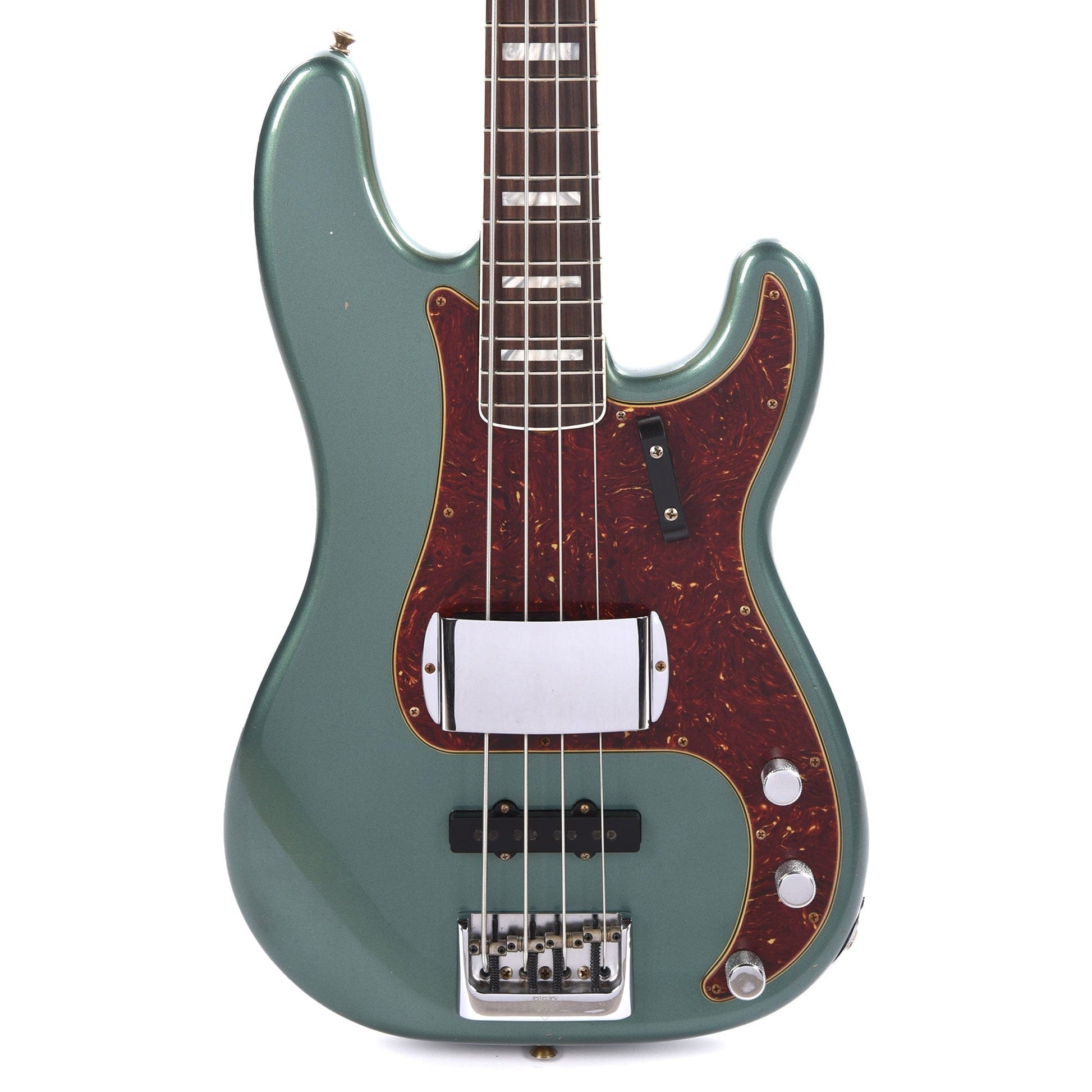 Fender Custom Shop Limited Edition Precision Bass Special Journeyman Relic Aged Sherwood Green Metallic Bass Guitars / 4-String