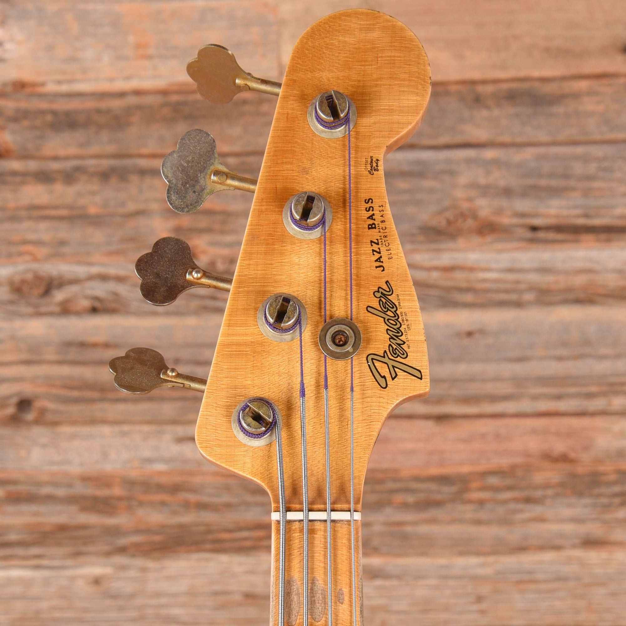 Fender Custom Shop Limited P-Jazz Bass Heavy Relic Gold 2024 Bass Guitars / 4-String