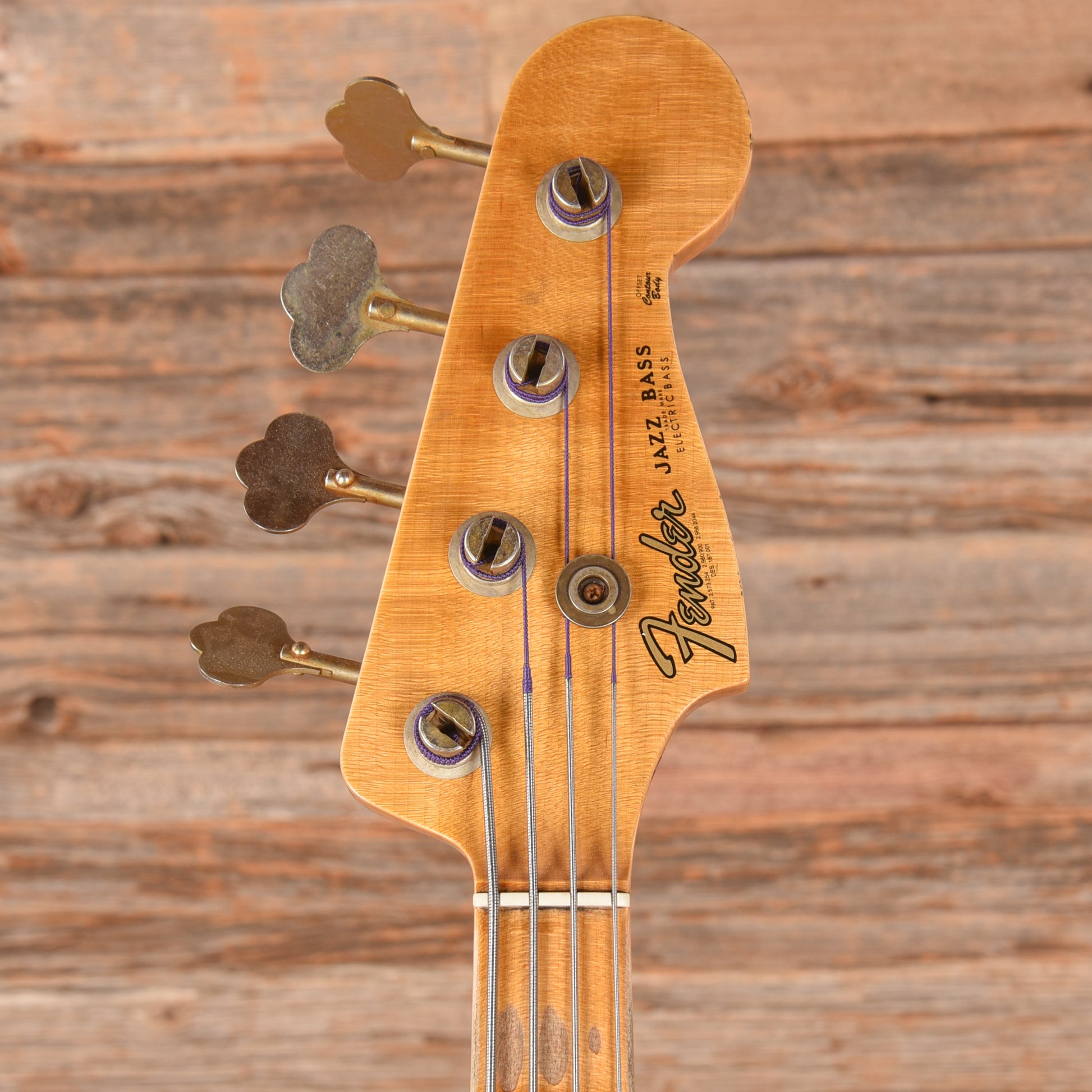 Fender Custom Shop Limited P-Jazz Bass Heavy Relic Gold 2024 Bass Guitars / 4-String