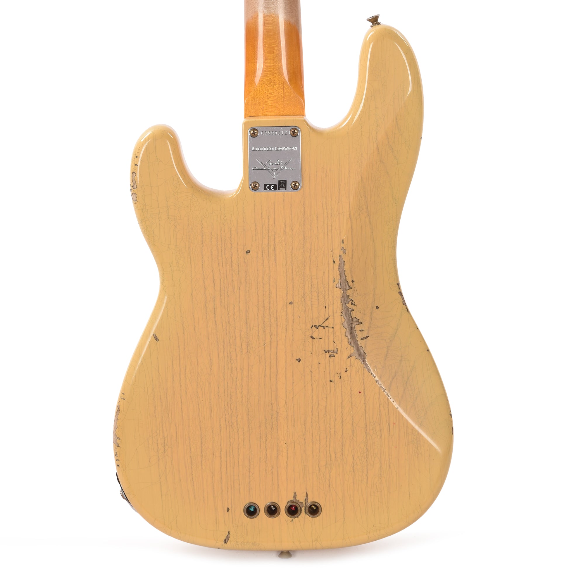 Fender Custom Shop LTD '59 Precision Bass Special Relic Natural Blonde Bass Guitars / 4-String