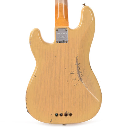 Fender Custom Shop LTD '59 Precision Bass Special Relic Natural Blonde Bass Guitars / 4-String