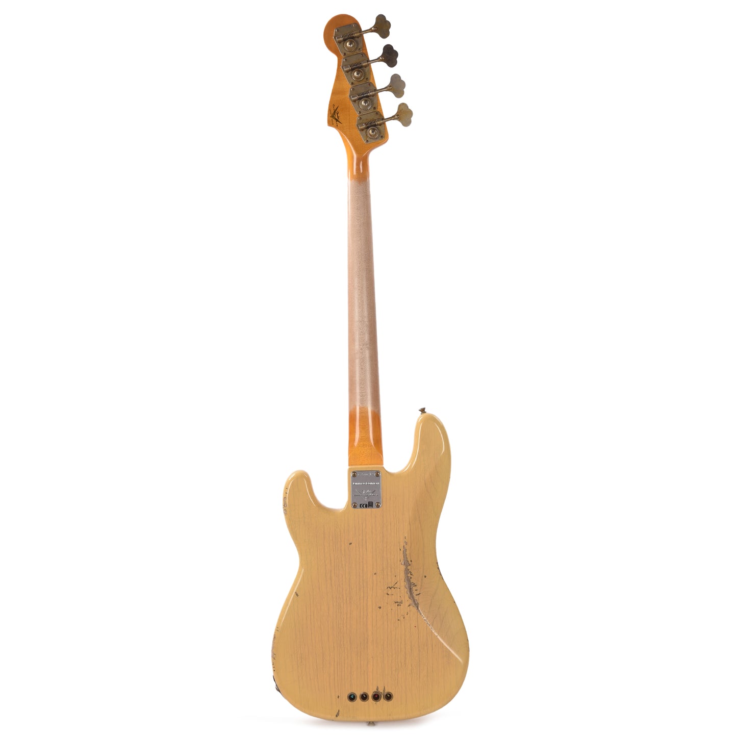 Fender Custom Shop LTD '59 Precision Bass Special Relic Natural Blonde Bass Guitars / 4-String