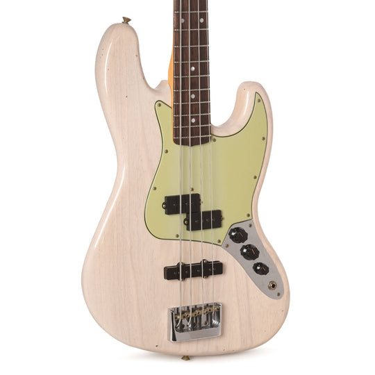 Fender Custom Shop LTD Jazz Bass Special Journeyman Relic White Blonde Bass Guitars / 4-String