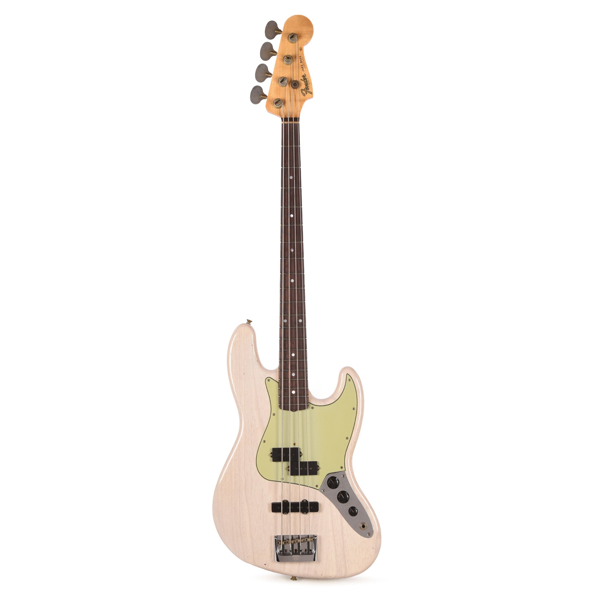 Fender Custom Shop LTD Jazz Bass Special Journeyman Relic White Blonde Bass Guitars / 4-String