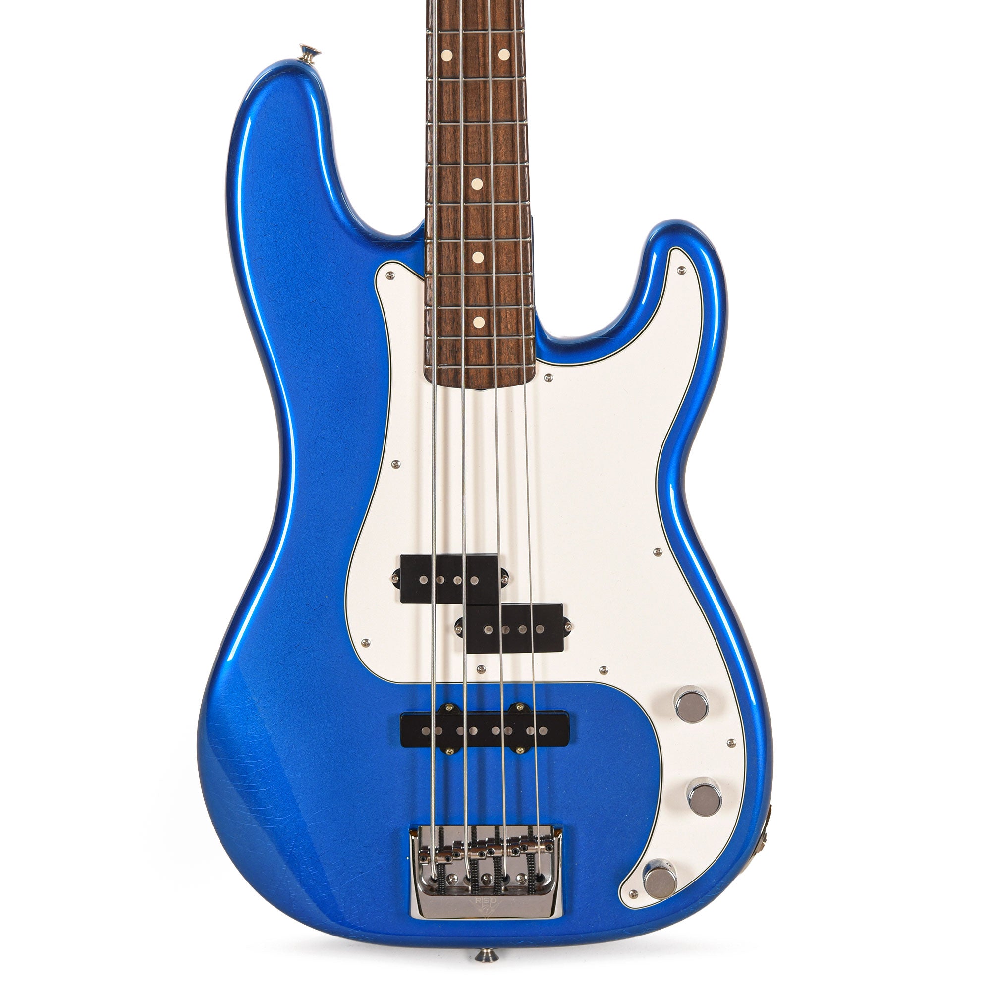 Fender Custom Shop P-J Bass Blue Sapphire Metallic Deluxe Closet Classic RW Master Built by Dennis Galuszka Bass Guitars / 4-String