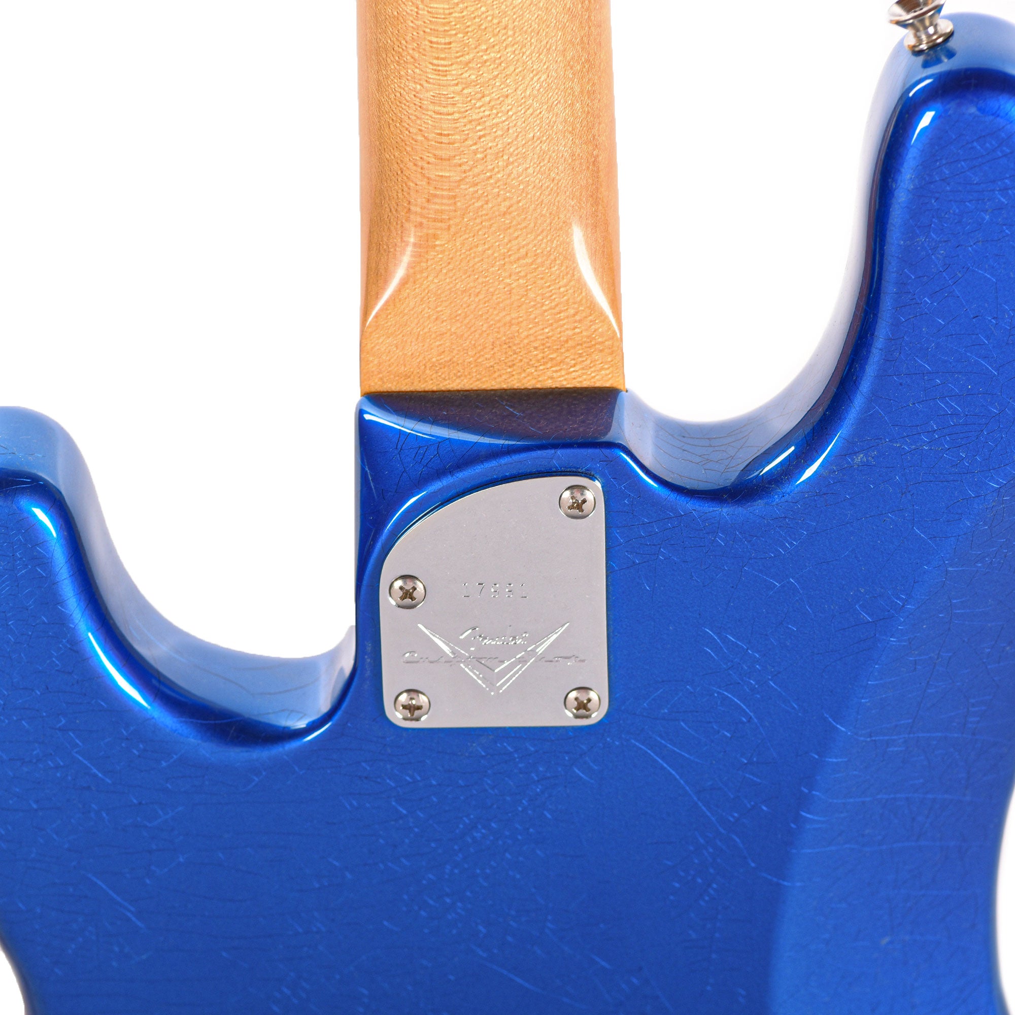 Fender Custom Shop P-J Bass Blue Sapphire Metallic Deluxe Closet Classic RW Master Built by Dennis Galuszka Bass Guitars / 4-String