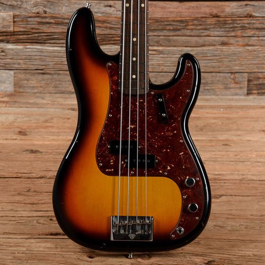 Fender Custom Shop Post Modern Bass Journeyman Relic Sunburst 2018 Bass Guitars / 4-String