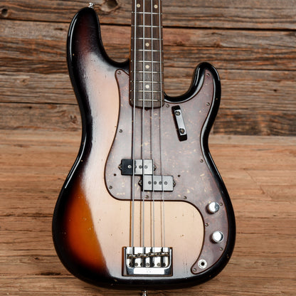 Fender Custom Shop Post Modern Bass Journeyman Relic Sunburst 2018 Bass Guitars / 4-String