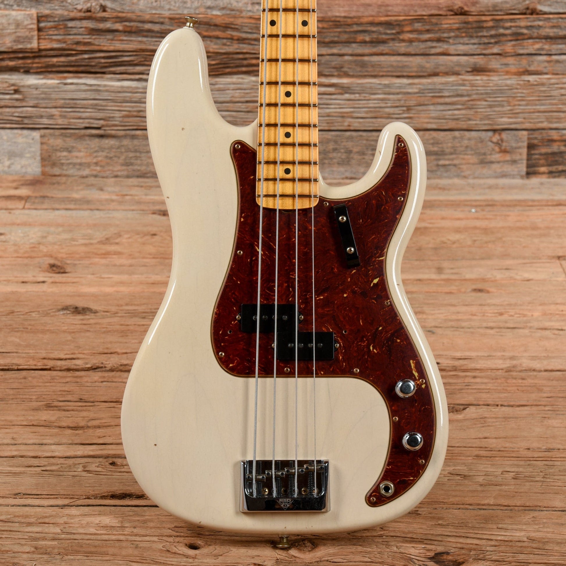 Fender Custom Shop Post Modern Journeyman Relic Aged White Blonde 2022 Bass Guitars / 4-String