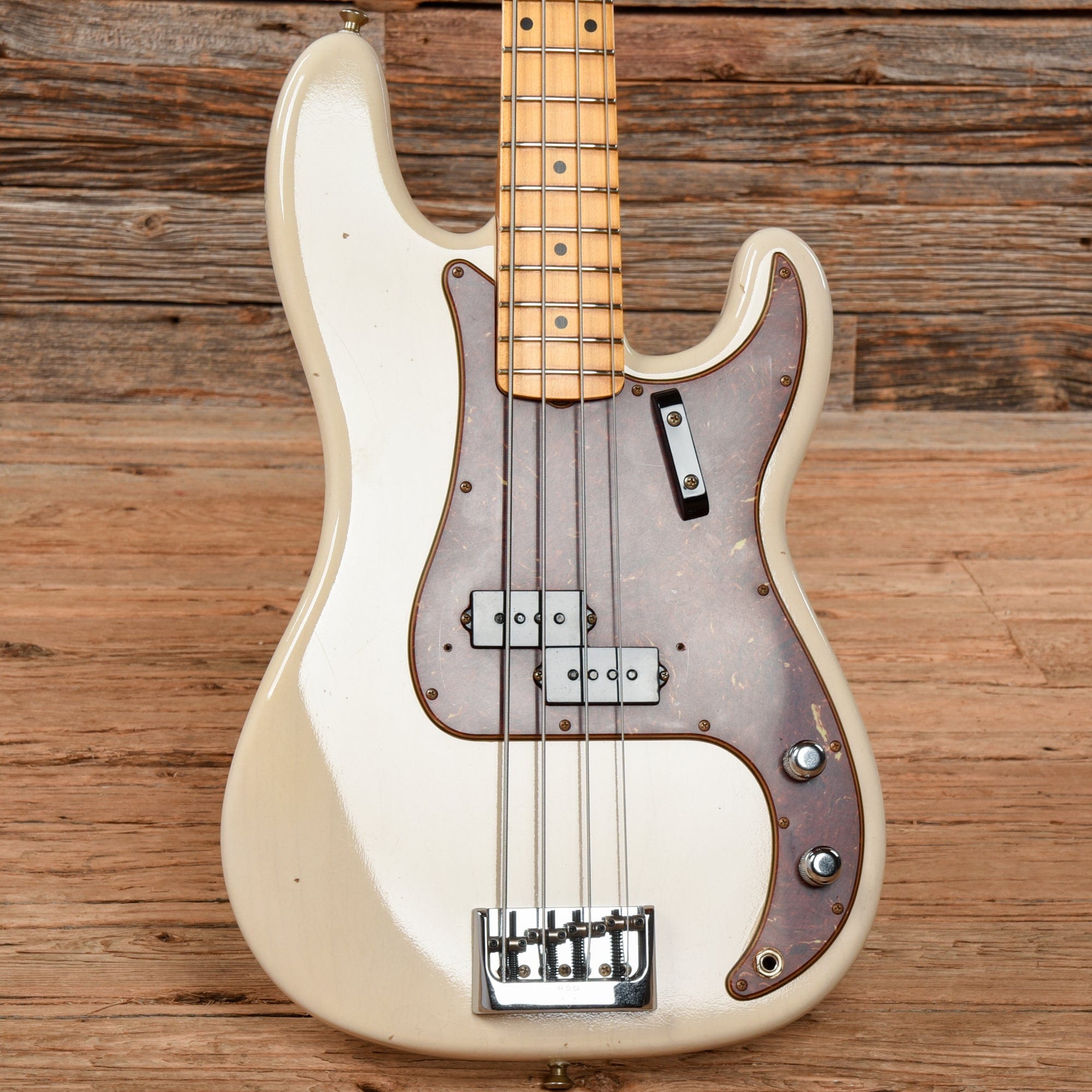 Fender Custom Shop Post Modern Journeyman Relic Aged White Blonde 2022 Bass Guitars / 4-String