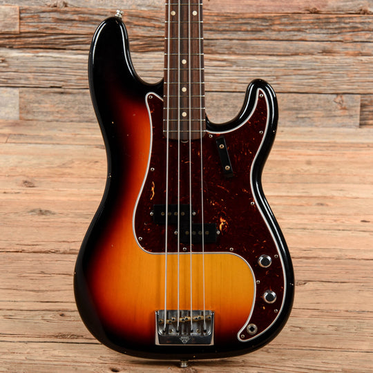 Fender Custom Shop Postmodern Bass Journeyman Relic Sunburst 2016 Bass Guitars / 4-String
