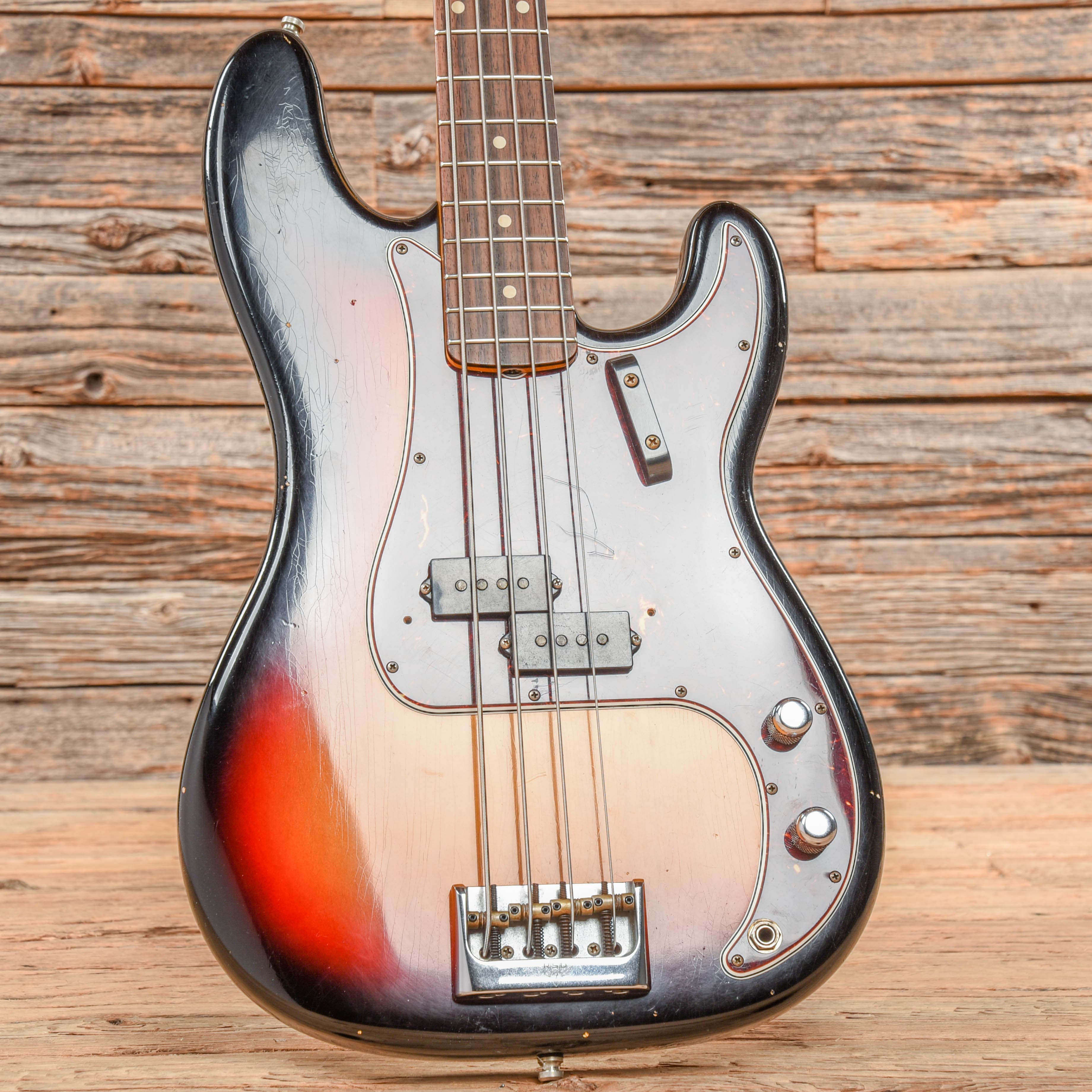 Fender Custom Shop Postmodern Bass Journeyman Relic Sunburst 2016 Bass Guitars / 4-String