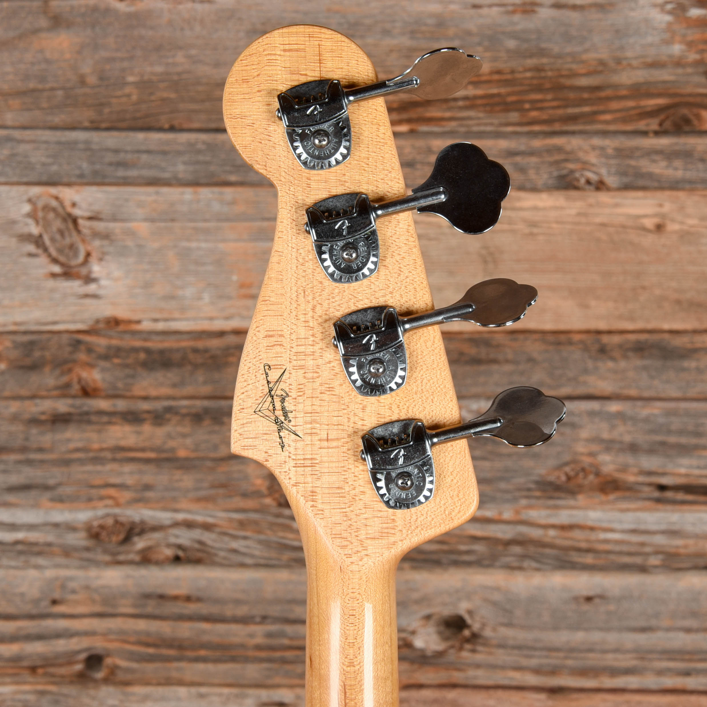 Fender Custom Shop Postmodern P/J Bass Vintage White Bass Guitars / 4-String
