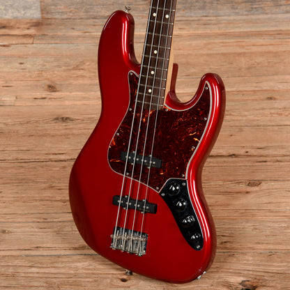 Fender Deluxe Active Jazz Bass Candy Apple Red 2007 Bass Guitars / 4-String