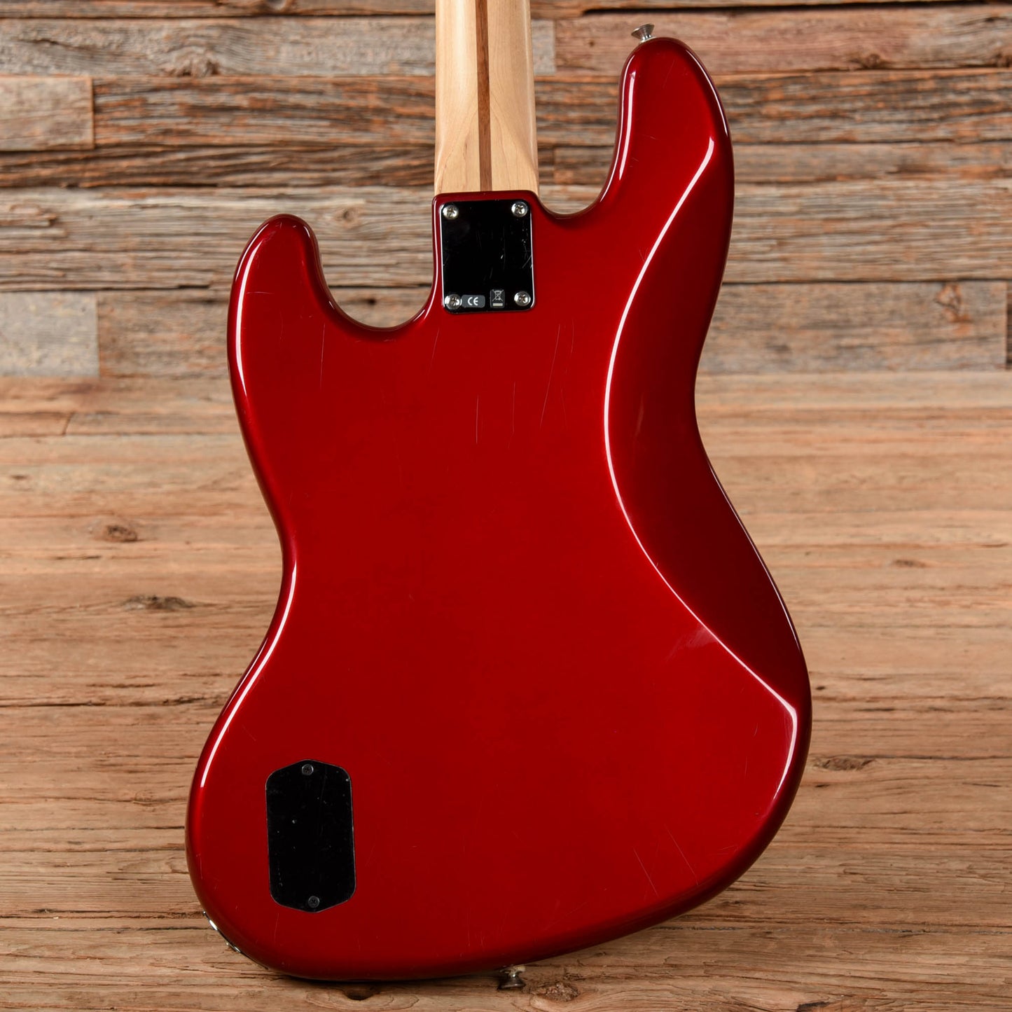 Fender Deluxe Active Jazz Bass Candy Apple Red 2007 Bass Guitars / 4-String