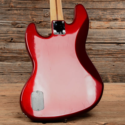 Fender Deluxe Active Jazz Bass Candy Apple Red 2007 Bass Guitars / 4-String