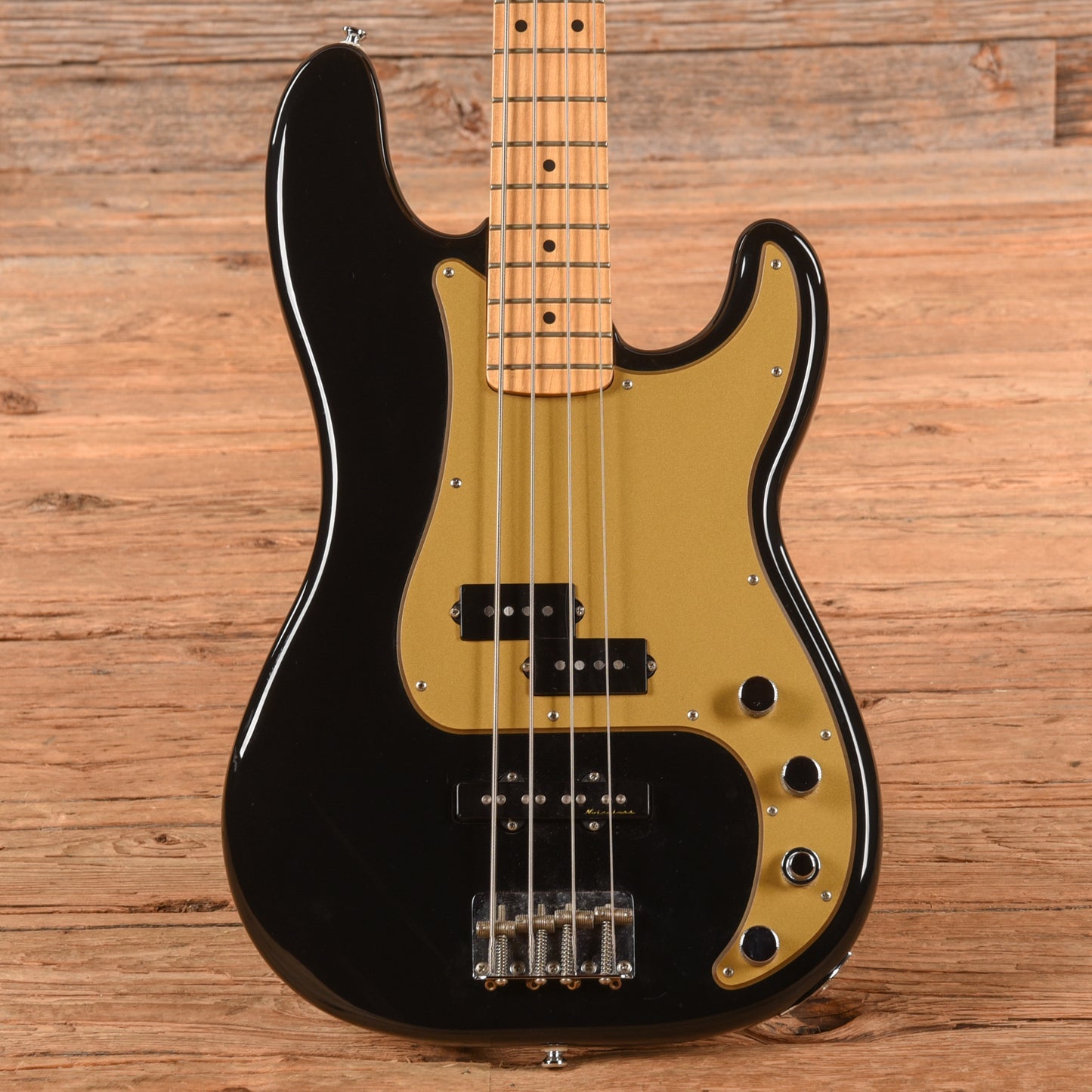 Fender Deluxe Active Precision Bass Black 2011 Bass Guitars / 4-String