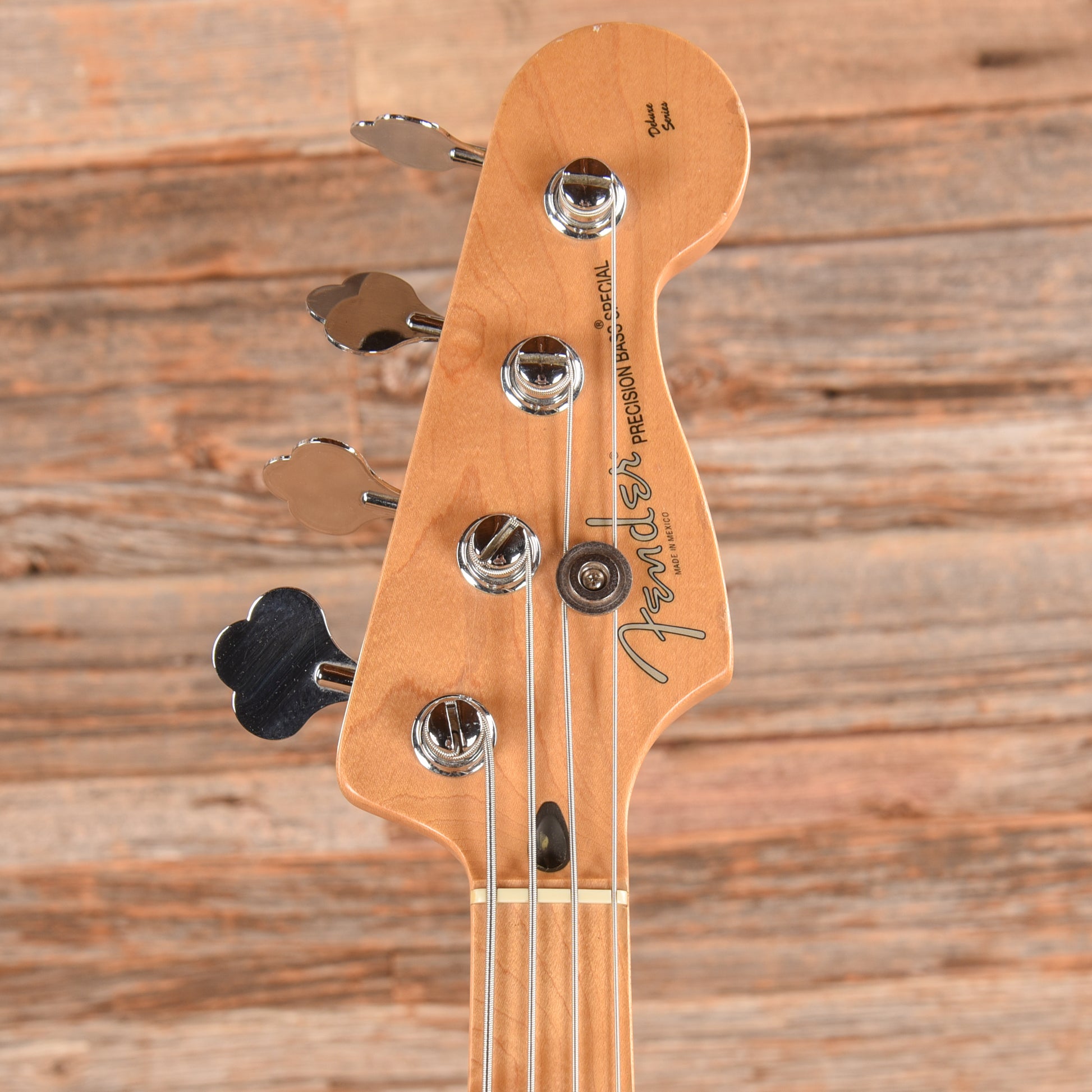 Fender Deluxe Precision Bass Special Black 2001 Bass Guitars / 4-String