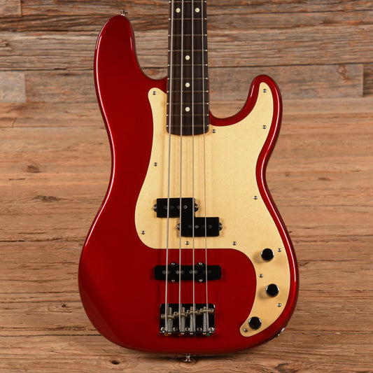 Fender Deluxe Precision Bass Special Candy Apple Red 2002 Bass Guitars / 4-String