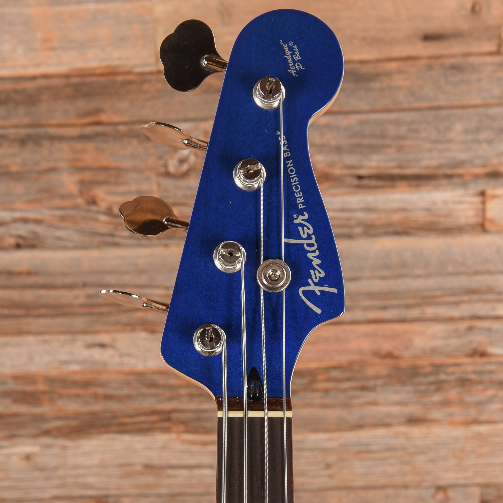 Fender Fender Aerodyne Classic P-Bass Special Transparent Blue 2006 Bass Guitars / 4-String