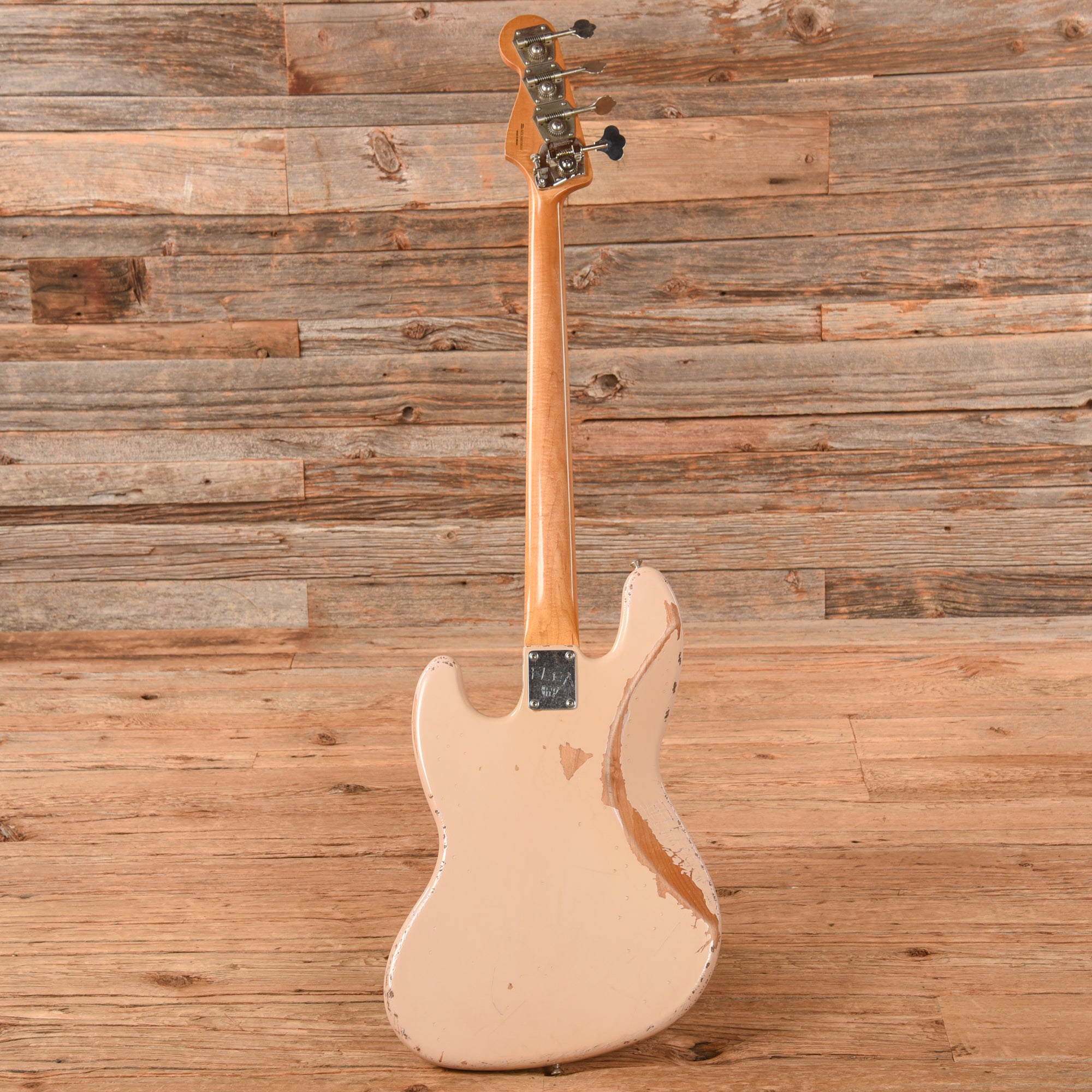 Fender Flea Artist Series Road Worn Signature Jazz Bass Shell Pink 2016 Bass Guitars / 4-String