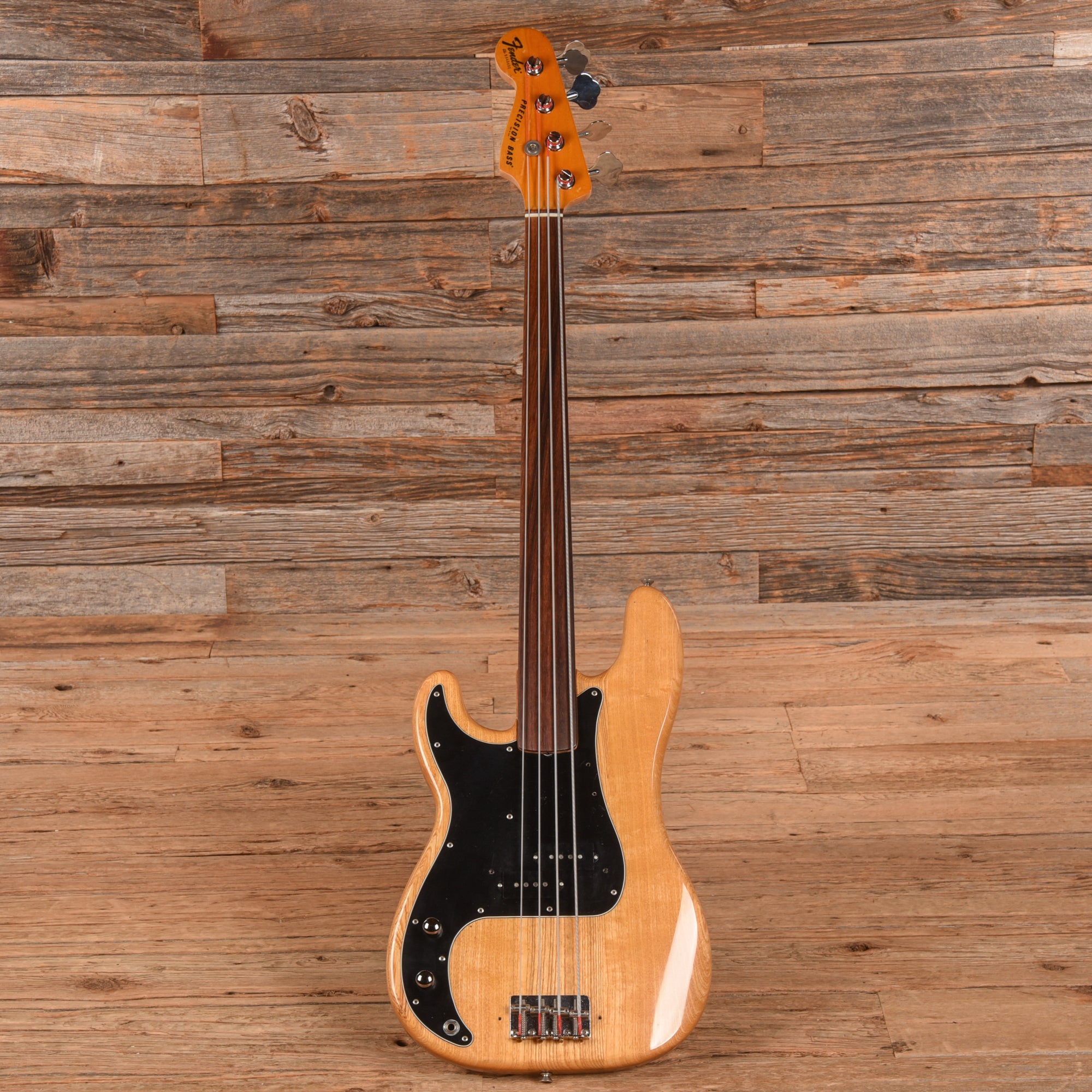 Fender Fretless Precision Bass Natural 1978 LEFTY Bass Guitars / 4-String