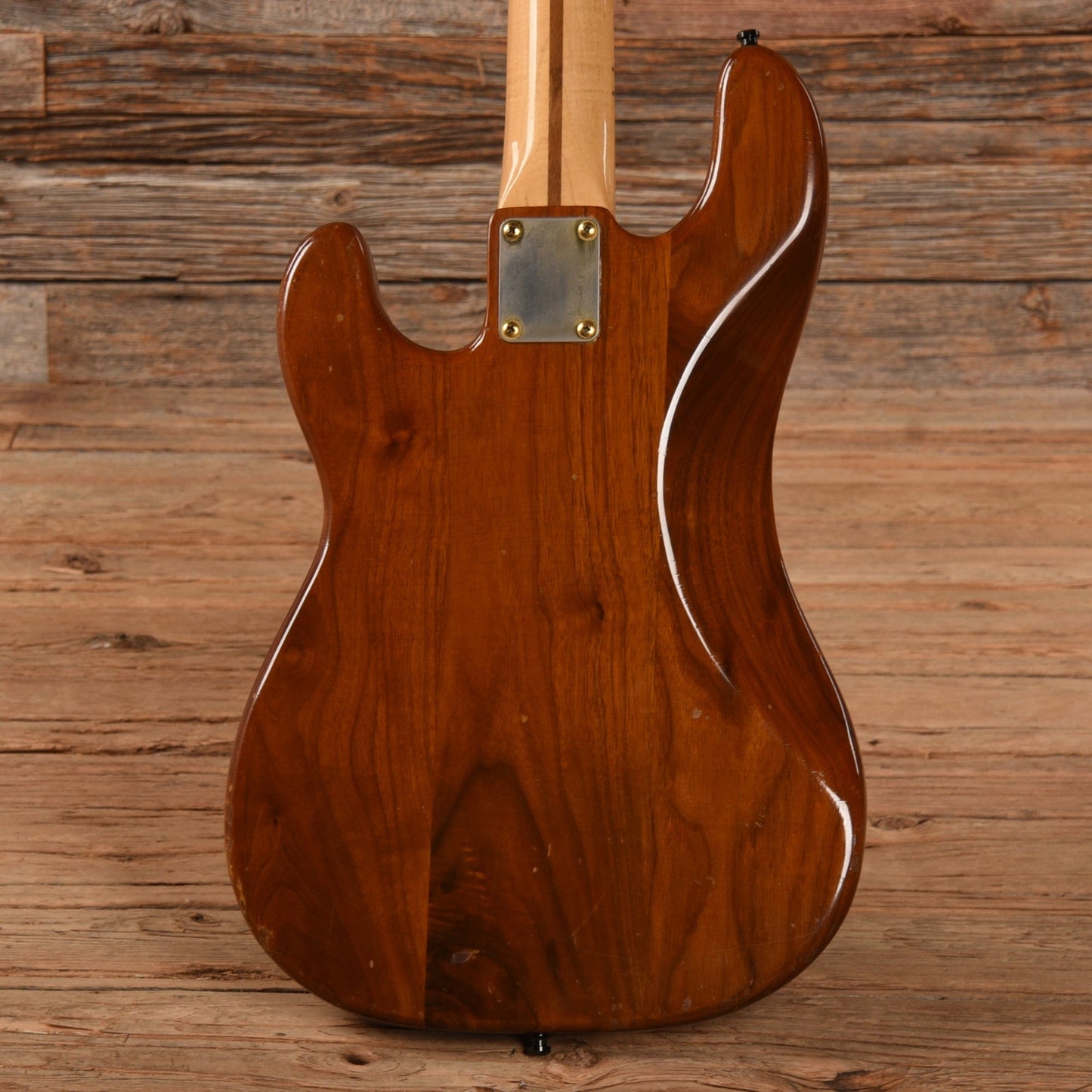 Fender Fretless Precision Bass Neck w/ Schecter Body Walnut 1980s Bass Guitars / 4-String