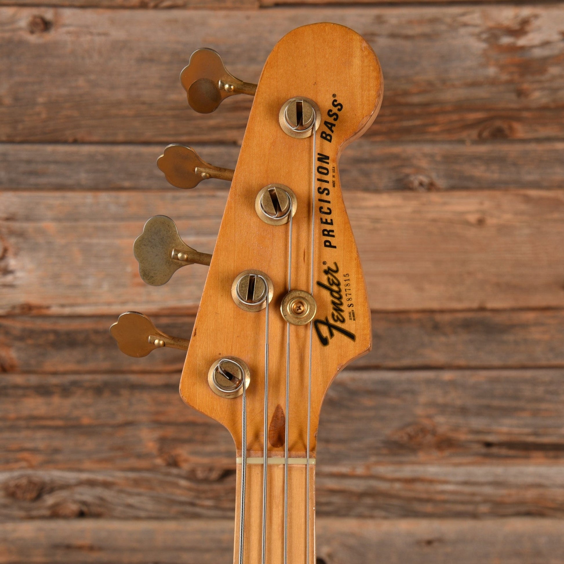 Fender Fretless Precision Bass Neck w/ Schecter Body Walnut 1980s Bass Guitars / 4-String