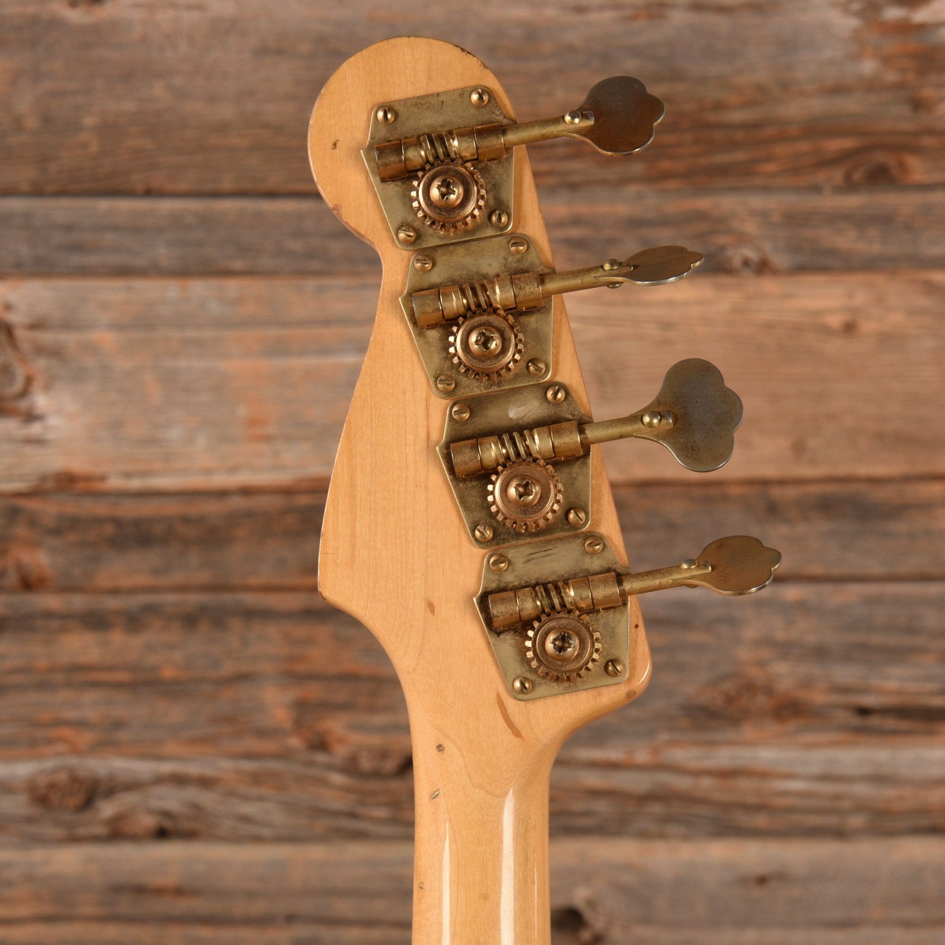 Fender Fretless Precision Bass Neck w/ Schecter Body Walnut 1980s Bass Guitars / 4-String