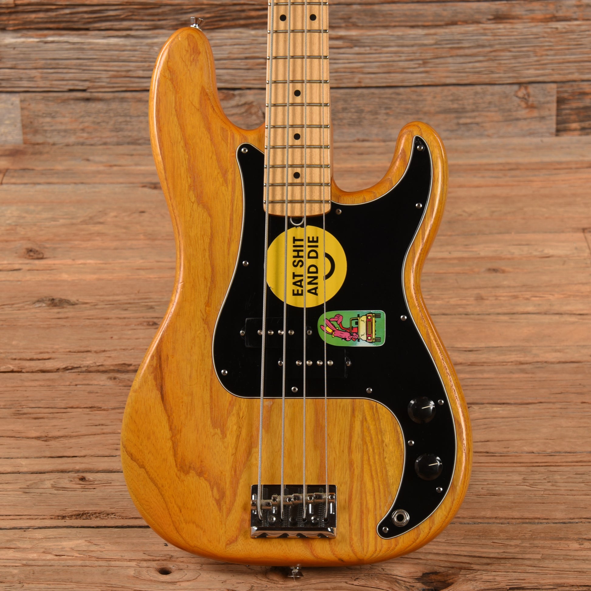 Fender FSR American Standard Precision Bass Hand Stained Amber 2012 Bass Guitars / 4-String
