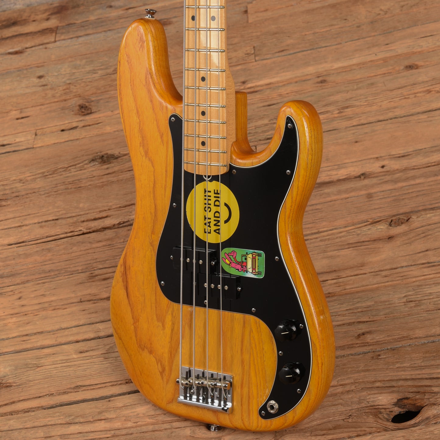 Fender FSR American Standard Precision Bass Hand Stained Amber 2012 Bass Guitars / 4-String