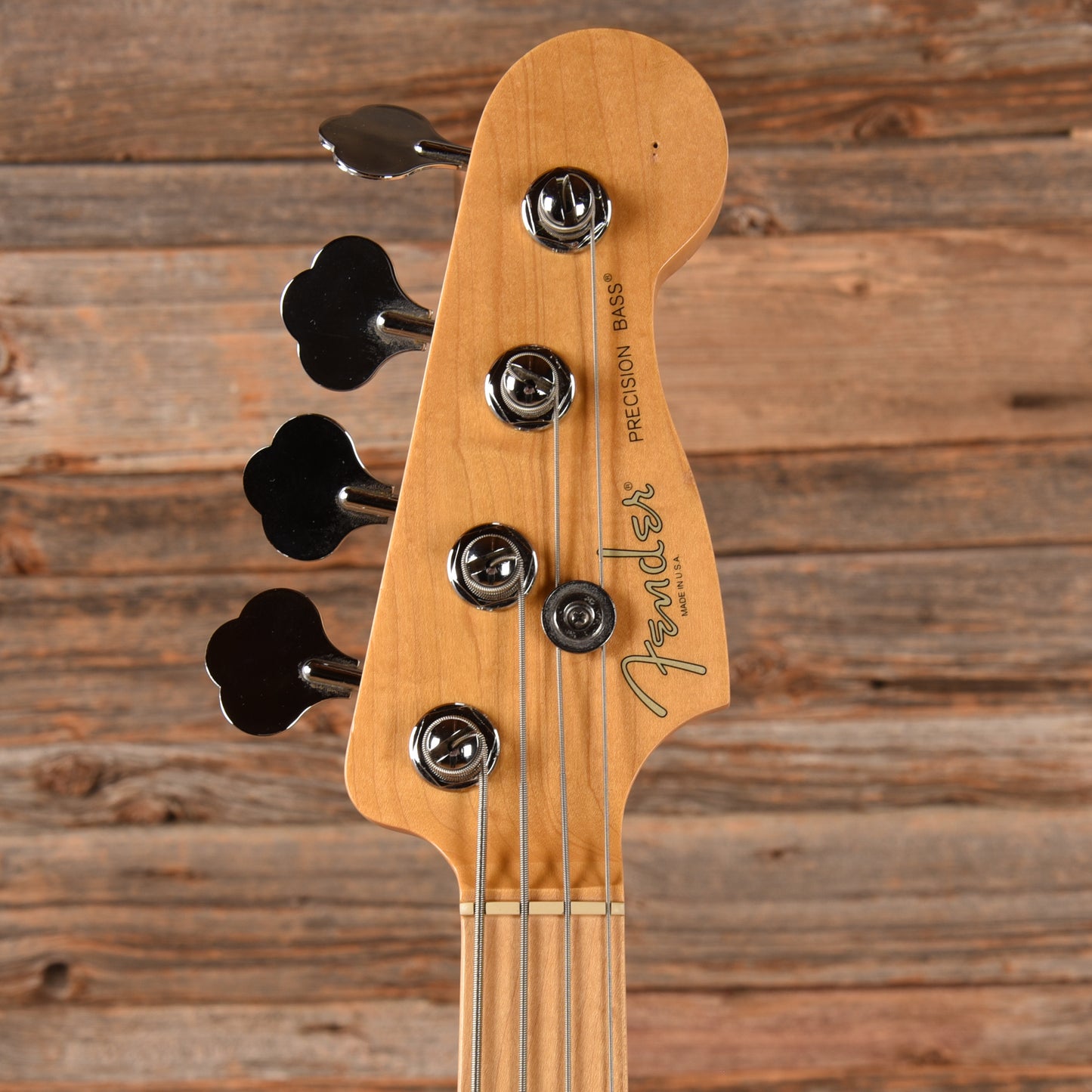 Fender FSR American Standard Precision Bass Hand Stained Amber 2012 Bass Guitars / 4-String