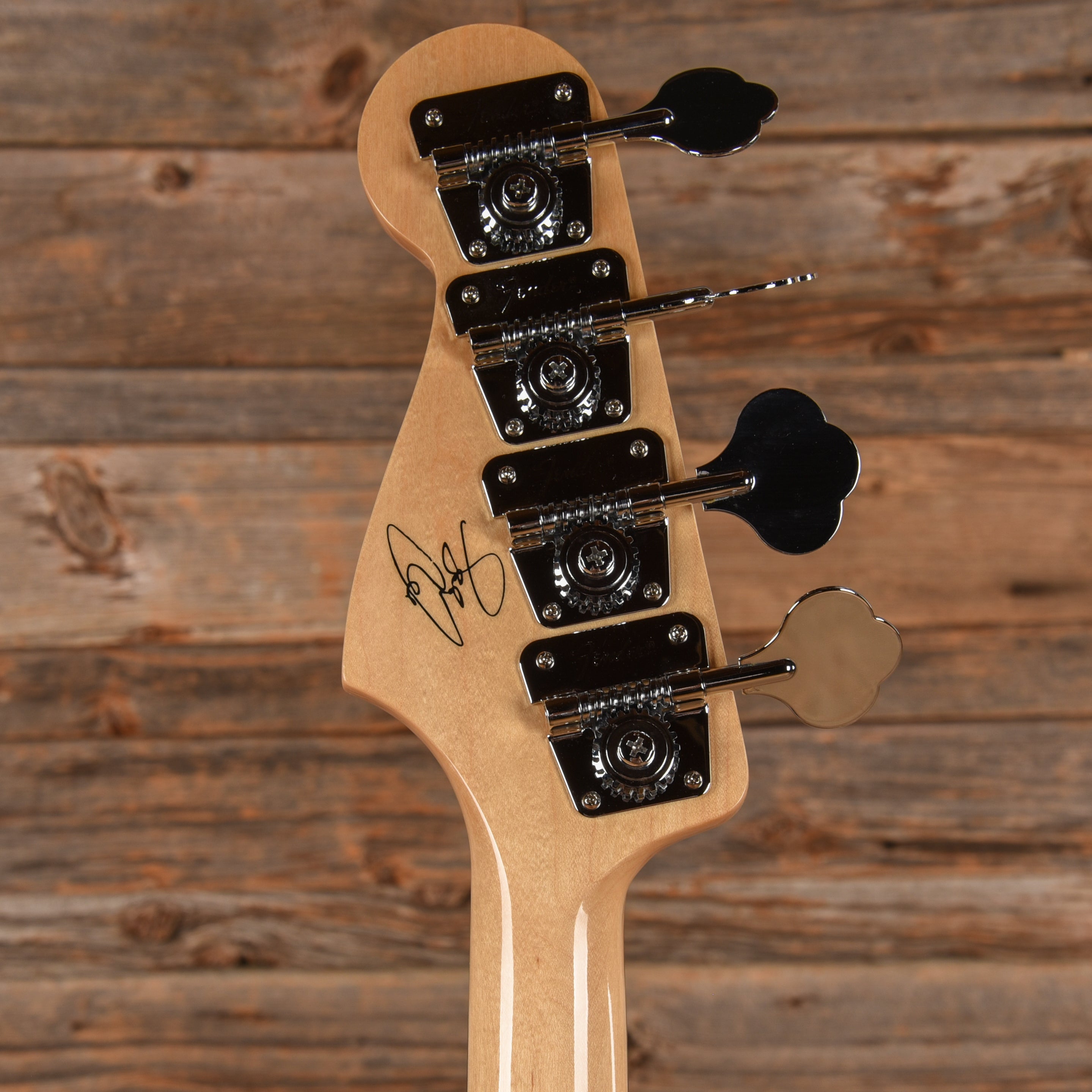 Fender Geddy Lee Signature Jazz Bass Black 2018 Bass Guitars / 4-String