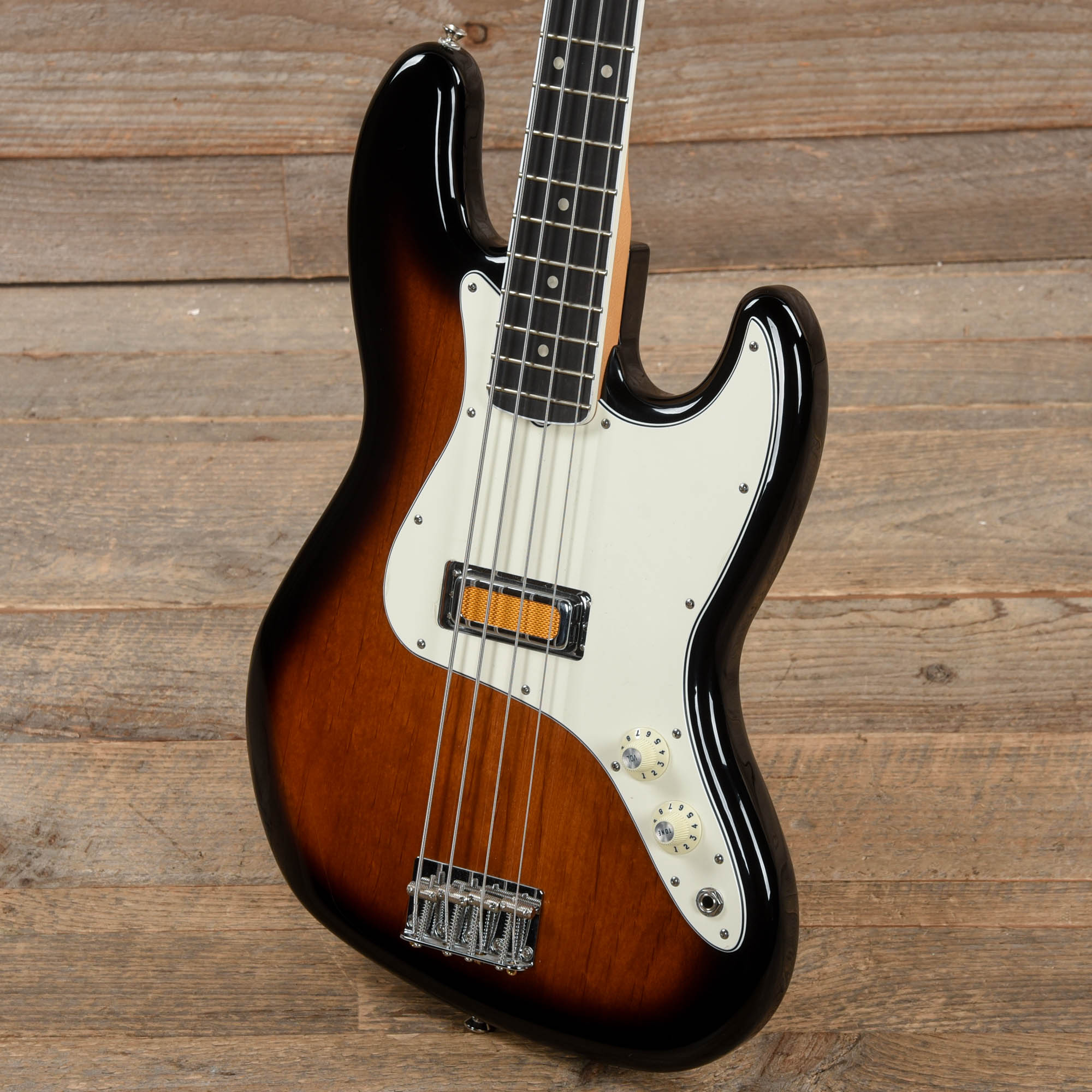 Fender Gold Foil Jazz Bass 2-Color Sunburst Bass Guitars / 4-String