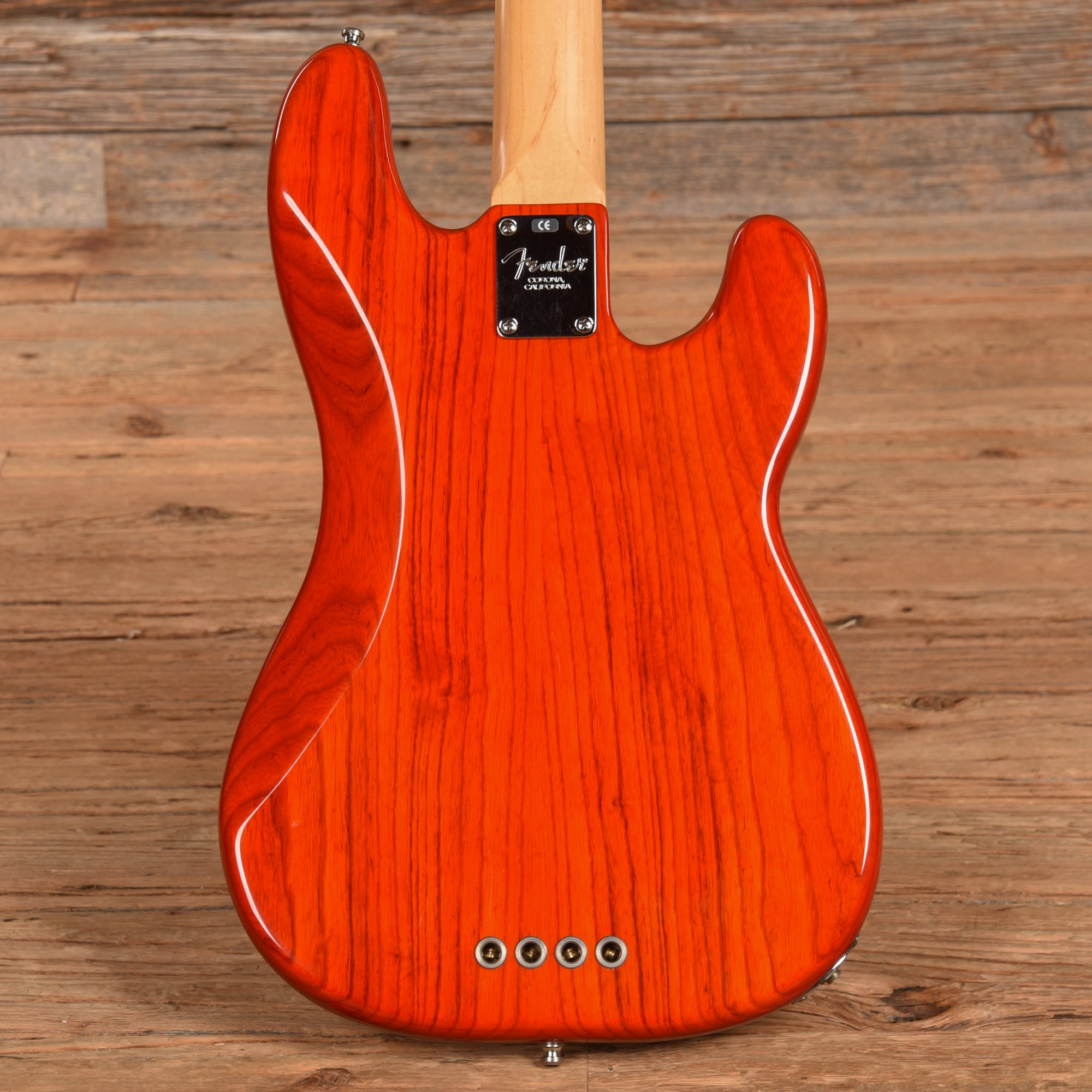 Fender Hot Rodded Precision Bass Orange Sunset 1999 LEFTY Bass Guitars / 4-String