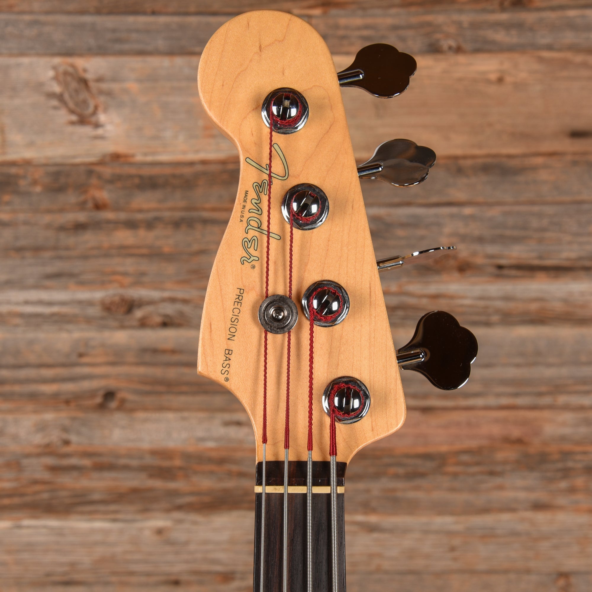 Fender Hot Rodded Precision Bass Orange Sunset 1999 LEFTY Bass Guitars / 4-String