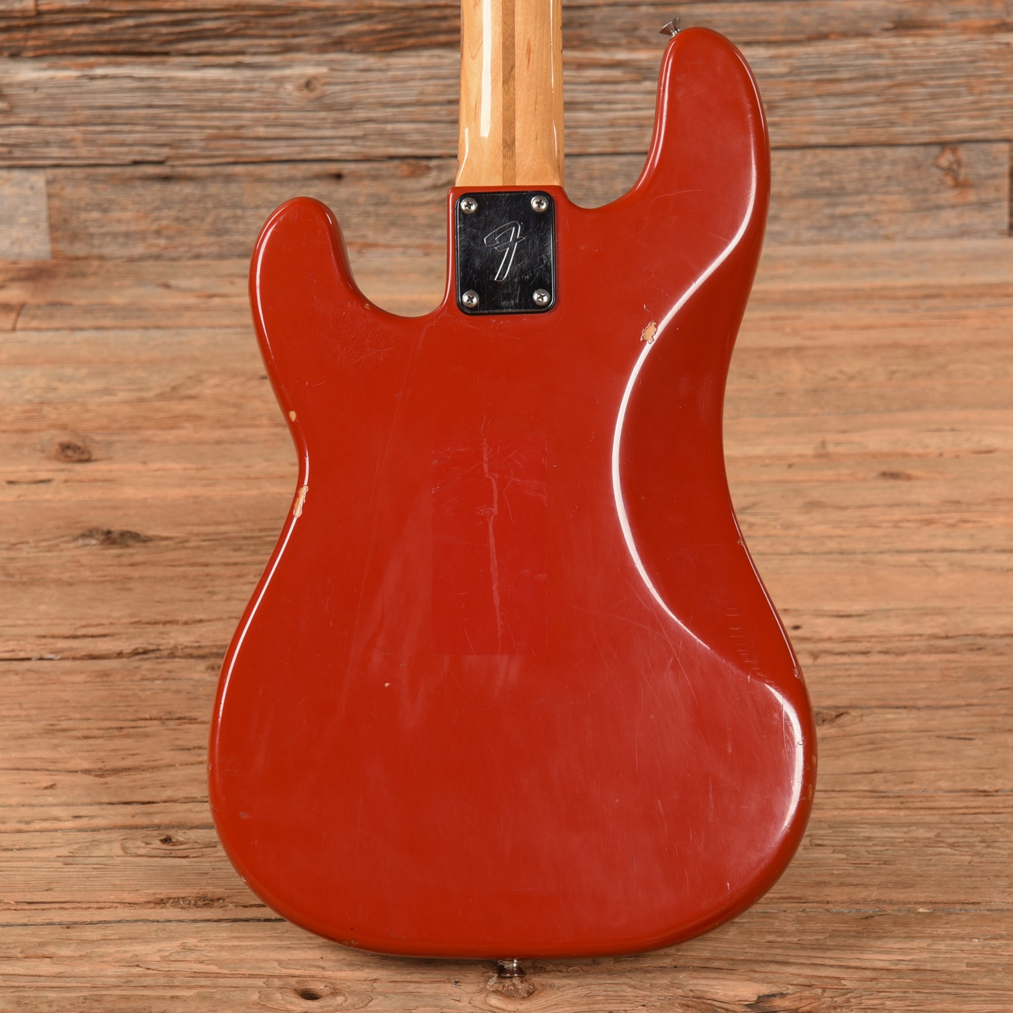 Fender International Series Precision Bass Morocco Red 1981 Bass Guitars / 4-String