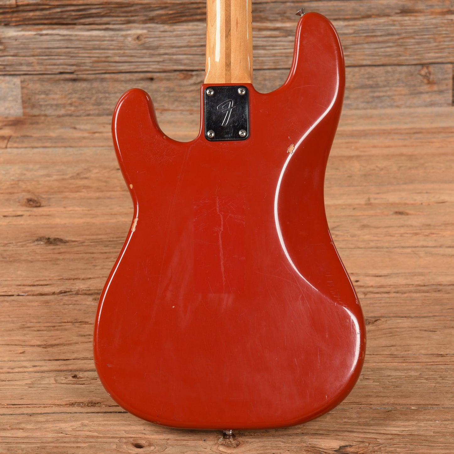 Fender International Series Precision Bass Morocco Red 1981 Bass Guitars / 4-String