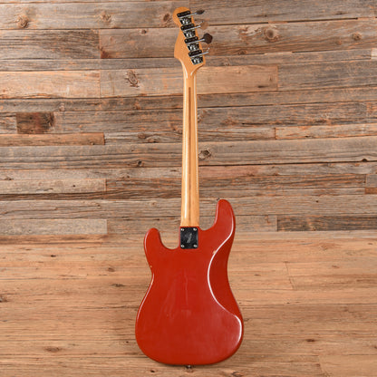 Fender International Series Precision Bass Morocco Red 1981 Bass Guitars / 4-String