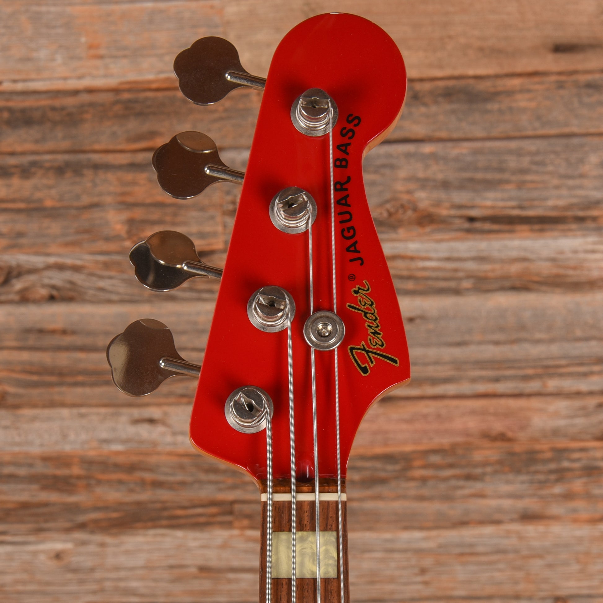 Fender JAB J-Craft Jaguar Bass Hot Rod Red 2007 Bass Guitars / 4-String