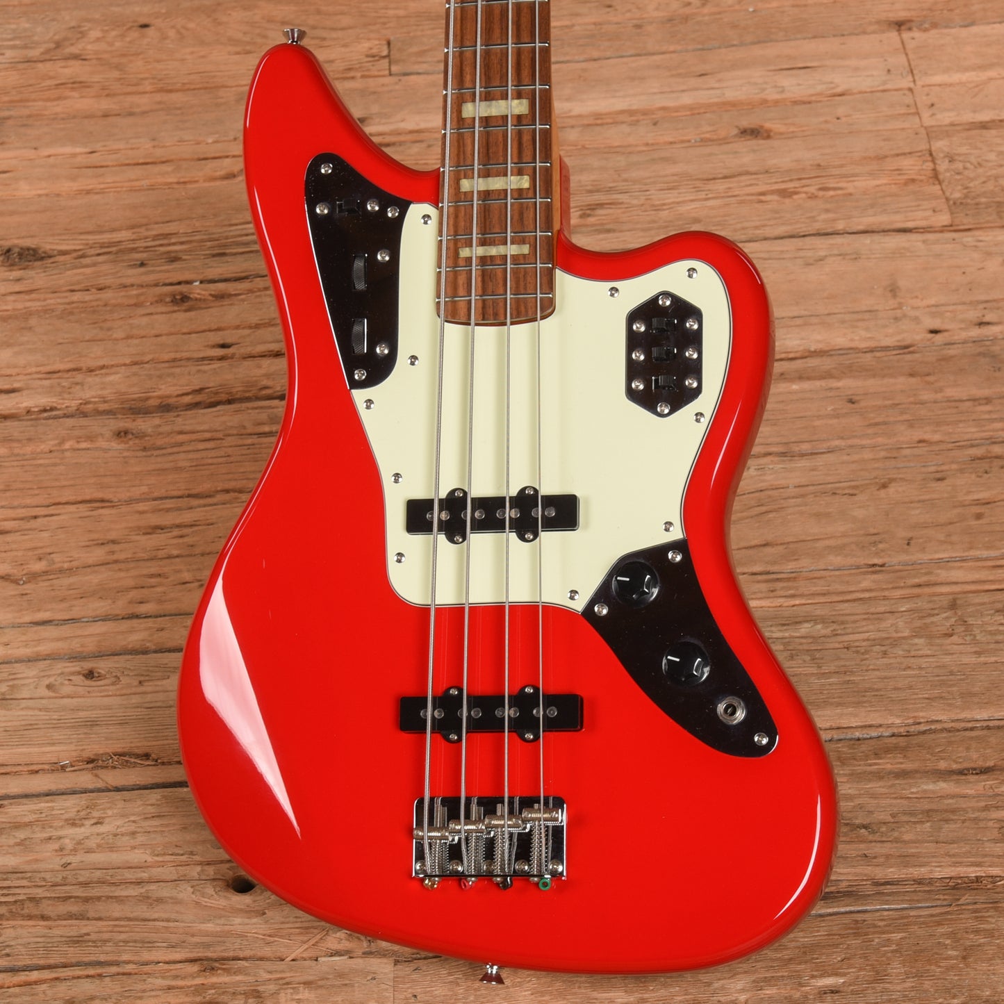 Fender JAB J-Craft Jaguar Bass Hot Rod Red 2007 Bass Guitars / 4-String