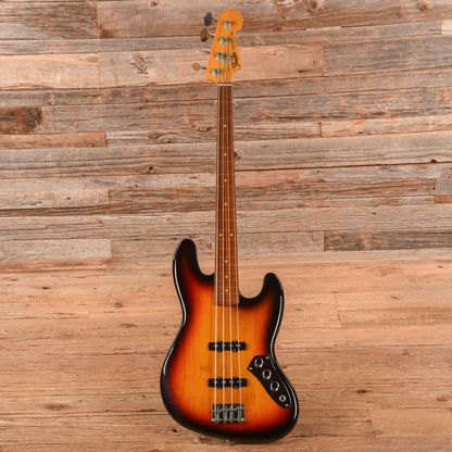 Fender Jaco Pastorius Artist Series Signature Fretless Jazz Bass Sunburst 2015 Bass Guitars / 4-String