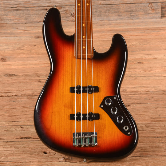 Fender Jaco Pastorius Artist Series Signature Fretless Jazz Bass Sunburst 2015 Bass Guitars / 4-String