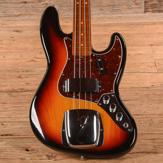 Fender Jaco Pastorius Artist Series Signature Fretless Jazz Bass Sunburst 2019 Bass Guitars / 4-String