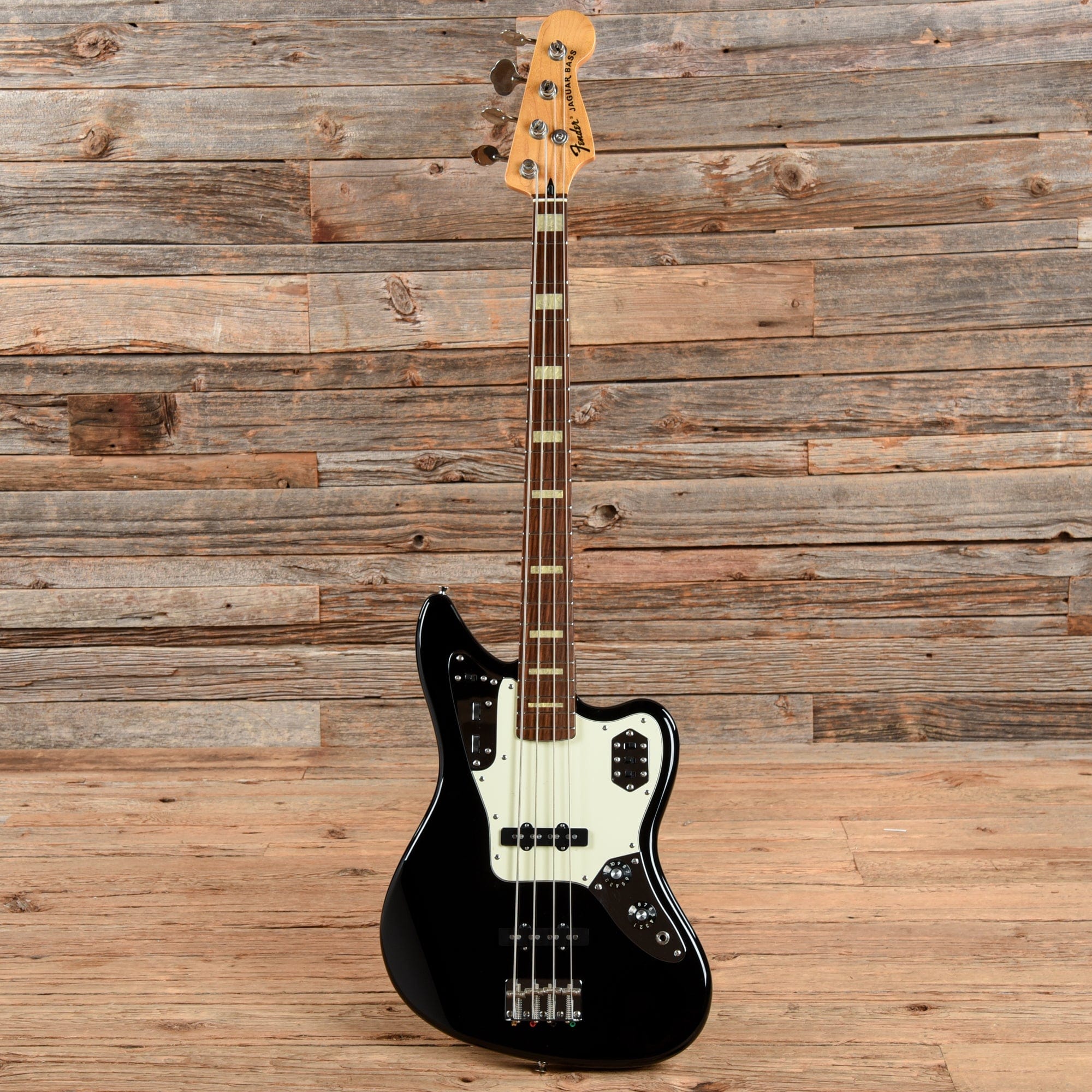 Fender Japan Jaguar Bass Black 2012 Chicago Music Exchange